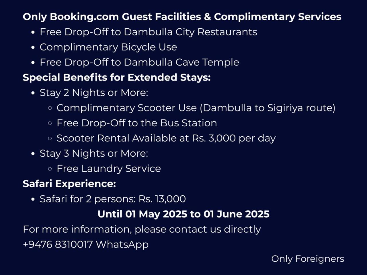 Freedom Village Dambulla Exterior photo